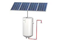 Fotovoltaični sistem za pripravo tople vode (SELACAL)
