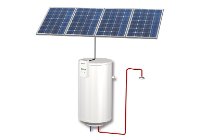 Fotovoltaični sistem za pripravo tople vode 